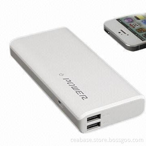 Big Capacity Power Bank with 13,000mAh Capacity, 5V, 1A Input